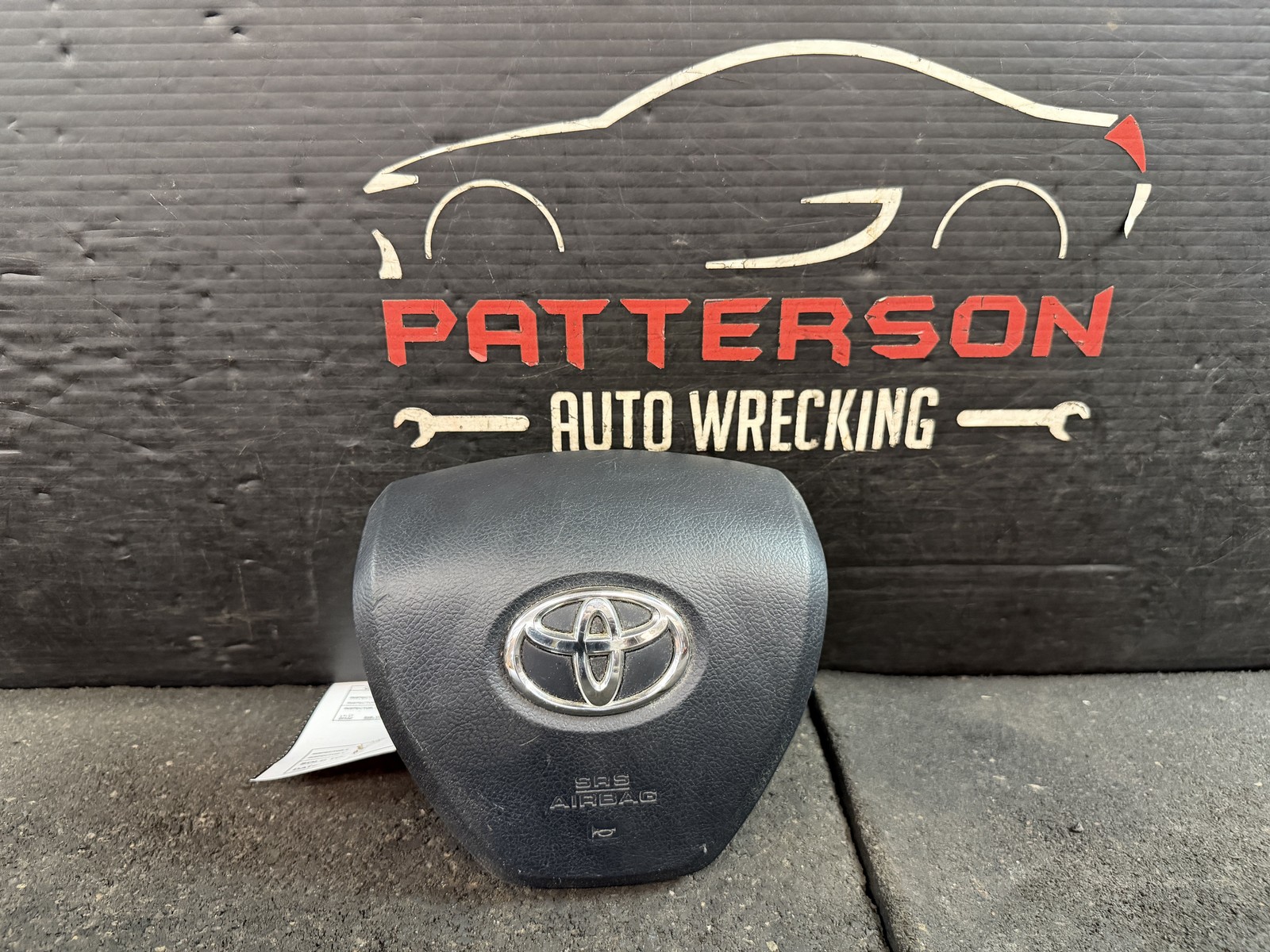13-16 Toyota Venza Driver Left Steering Wheel Air Bag Inflator