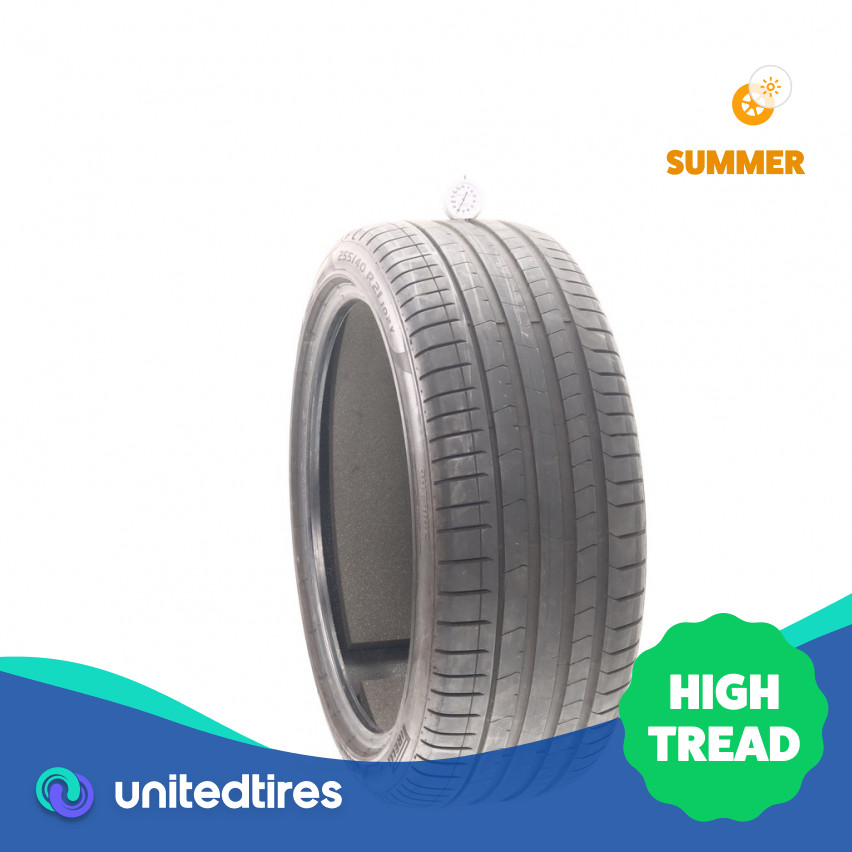 Used 255/40R21 Pirelli P Zero PZ4 R01 PNCS 102Y - 8/32