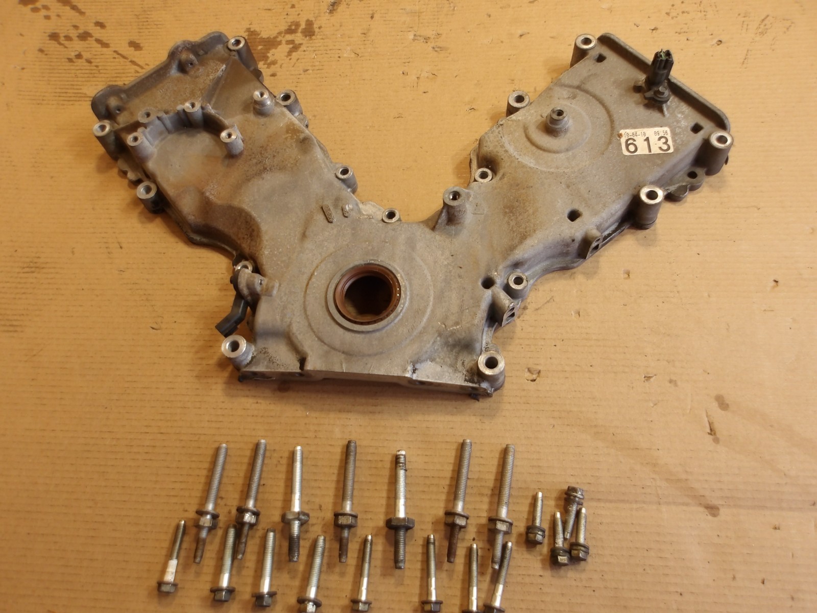 2001-2014 Ford E-250 TIMING COVER 5.4L ENGINE ID 2L3Z6019BA OEM 2001-2014 Ford E-250 TIMING COVER 5.4L ENGINE ID 2L3Z6019BA OEM