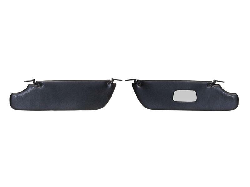 Sunvisor Black Sun Visors Set Fits For Fiat Spider 124 1966-1982