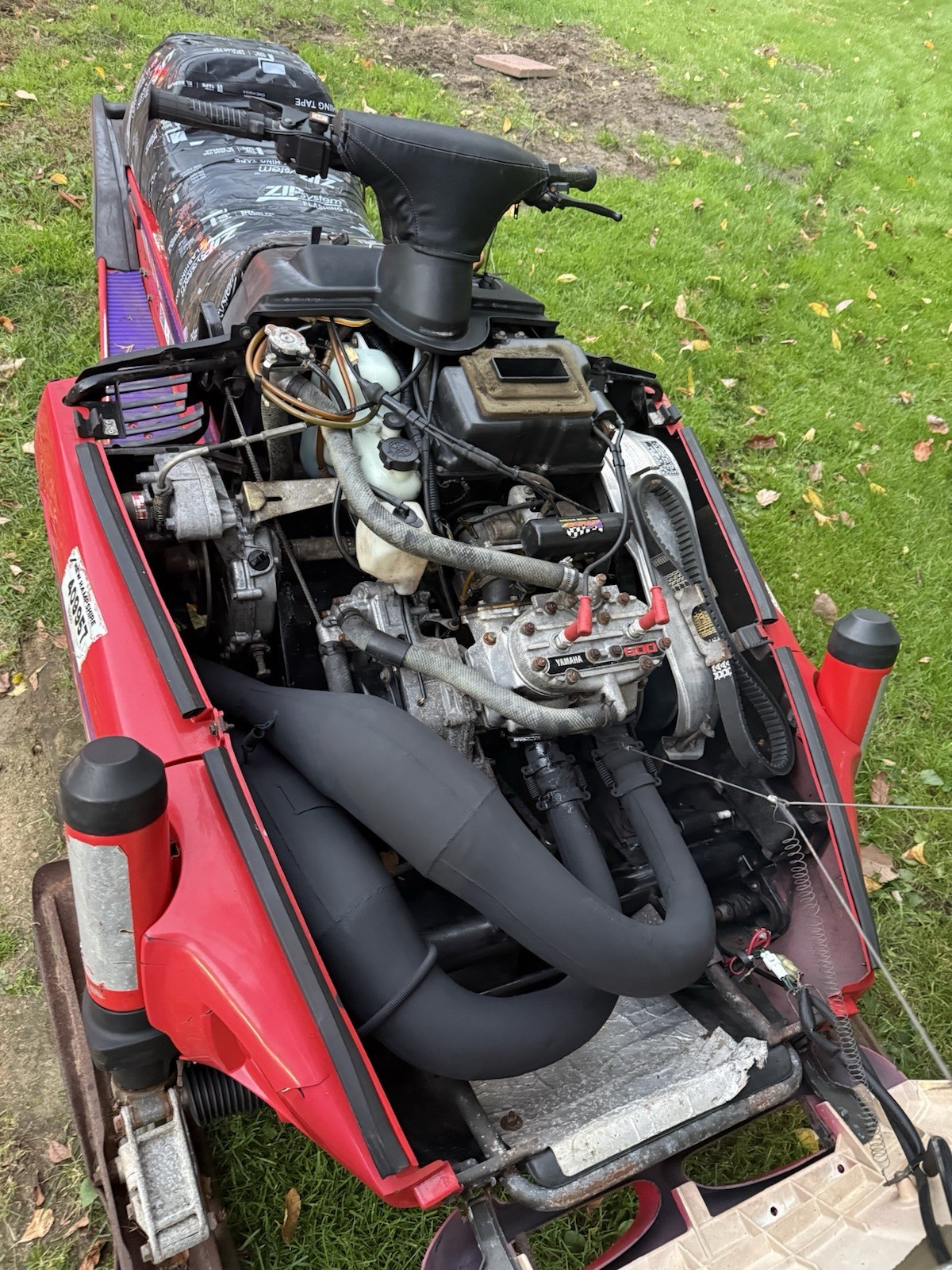1994 Yamaha Vmax 600 AAEN Dual Exhaust System 1994 Yamaha Vmax 600 AAEN Dual Exhaust System