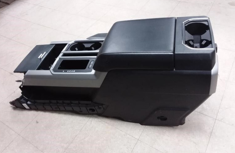 2017-2020 Ford F150 Front Center Floor Console Lariat Black