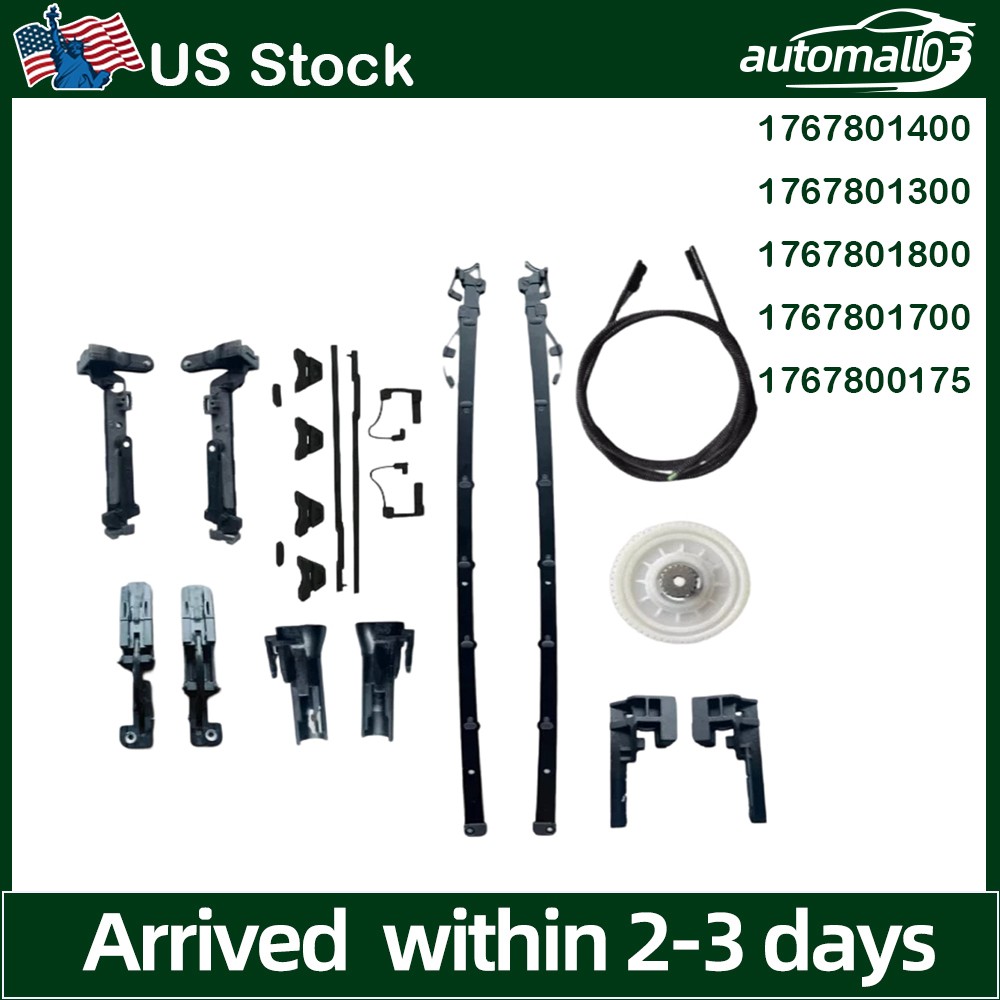Fits 2013-2019 Mercedes CLA W117 X117 Sunroof Rebuild Rails Kit 1767801400