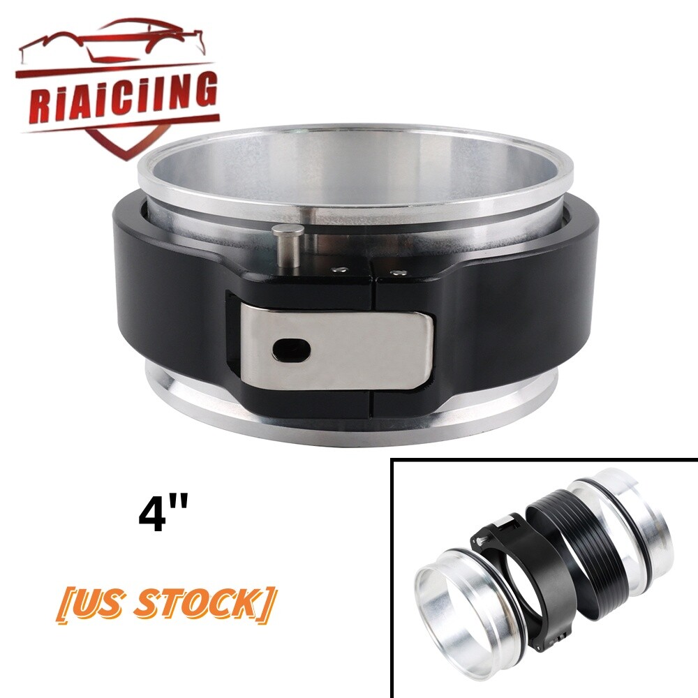 4\'\' Aluminum Black 32518 HD Pinless Clamp Assembly 4.0 Inch O.D. Tubing HD New