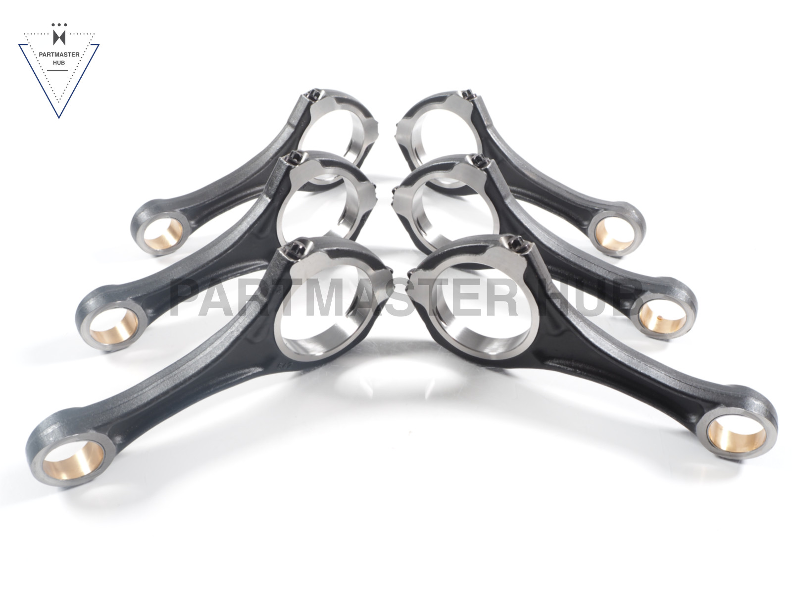 2007-2022 Mercedes Benz Connecting Rod Set 6PCS - OM642 3.0 V6 Turbo Diesel 2007-2022 Mercedes Benz Connecting Rod Set 6PCS - OM642 3.0 V6 Turbo Diesel