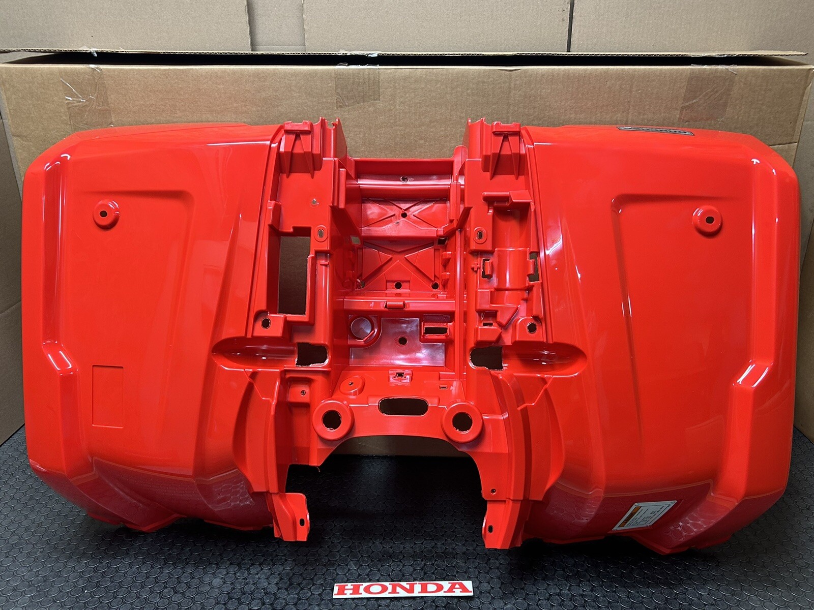 14-27 Honda Rubicon RANCHER 420 REAR FENDER RED PLASTIC TRX420 🔥FAST SHIP🔥