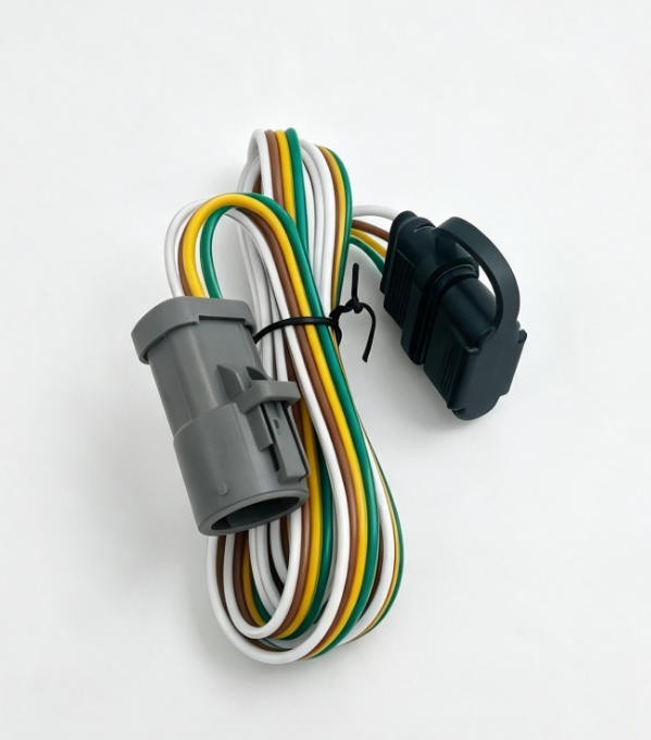 New 4-Way Trailer Wiring Harness For 98-01 Mazda B2500 B3000 B4000