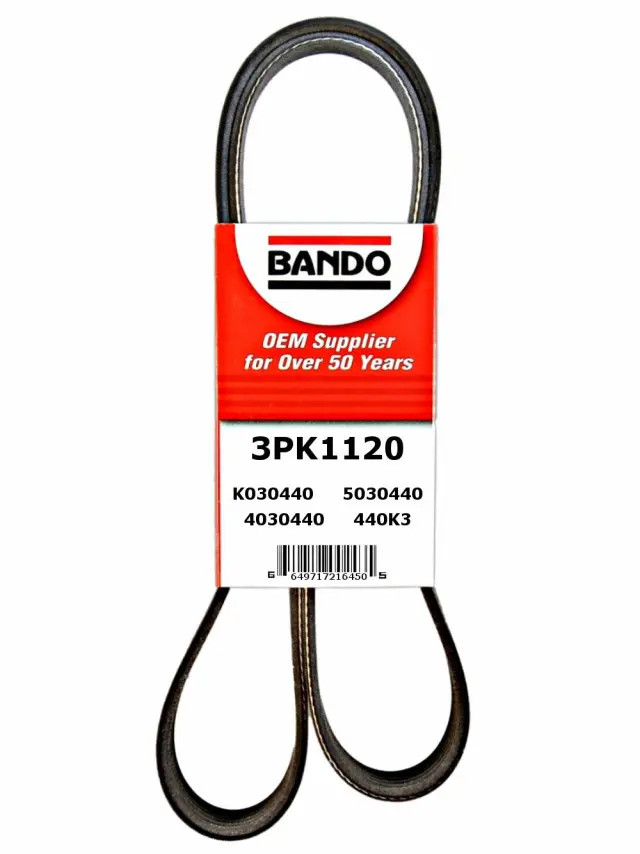 Genuine Bando Bando USA OEM Quality Serpentine Belt 3PK1120