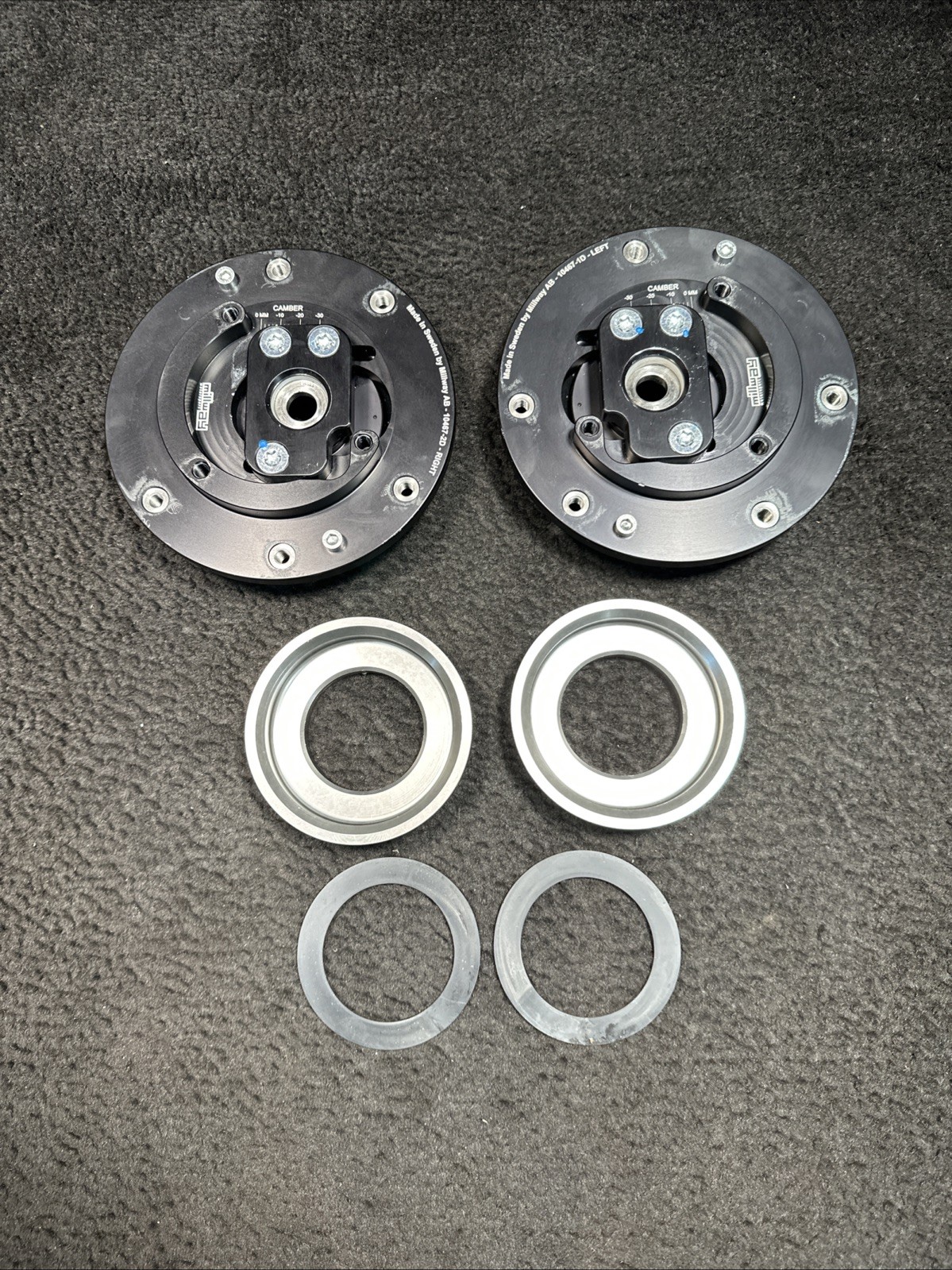2018-2021 BMW M2C M3 M4 S55 Millway Motorsport Front Camber Plates Street