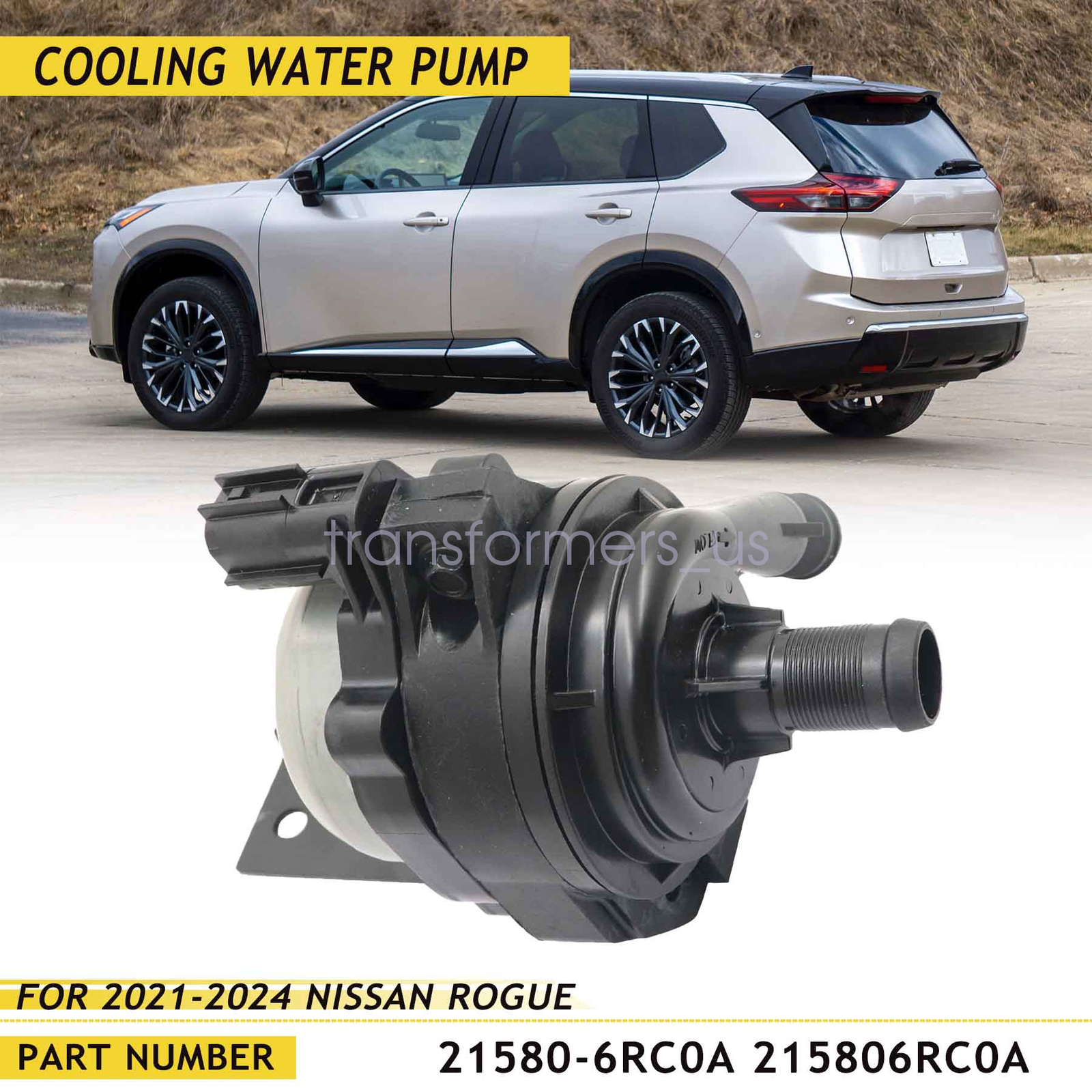 OEM For 2021-2024 Nissan Rogue New Cooling Water Pump USA