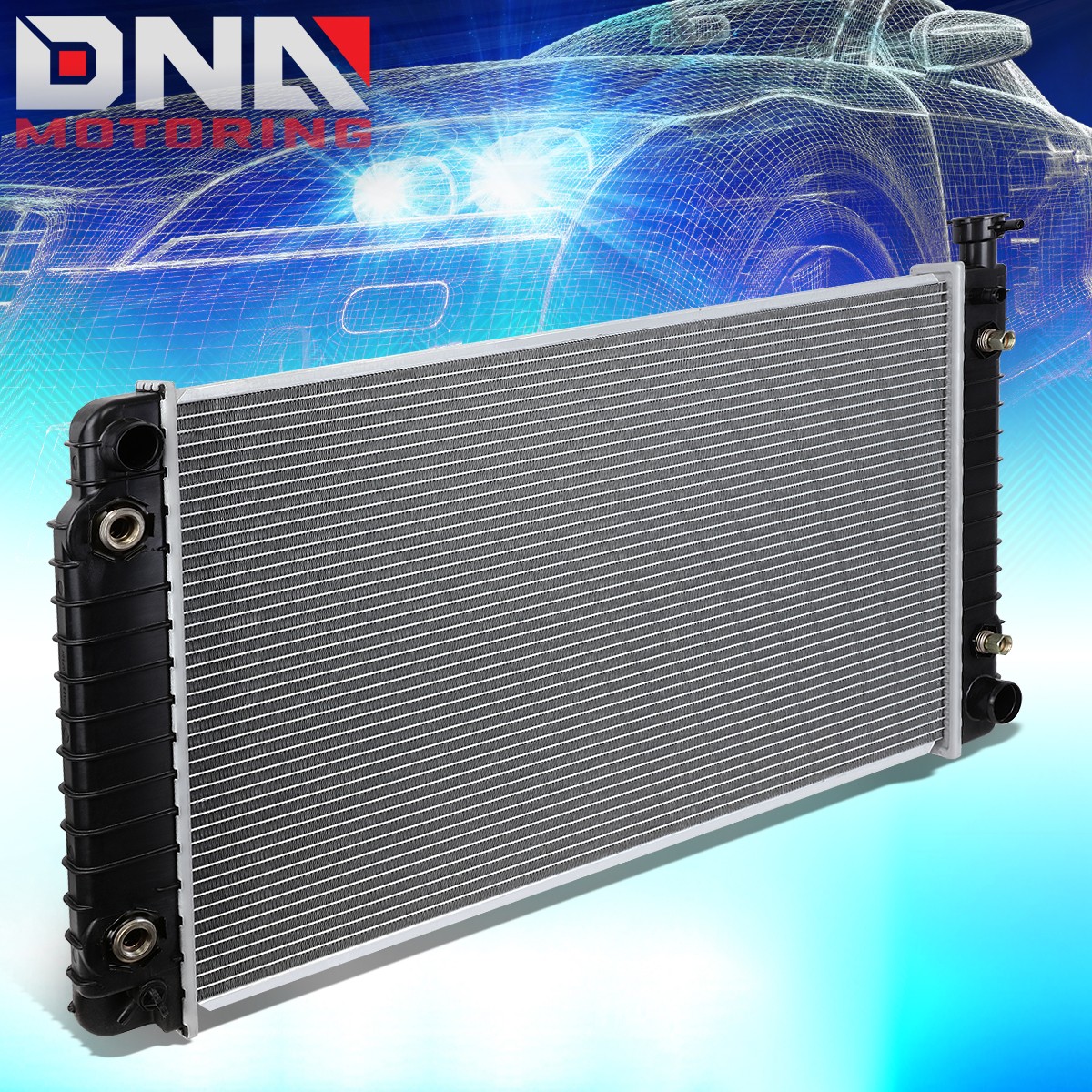 For 1988-1995 Chevy GMC C K 1500 2500 3500 AT Radiator OE Style Aluminum 622 For 1988-1995 Chevy GMC C K 1500 2500 3500 AT Radiator OE Style Aluminum 622