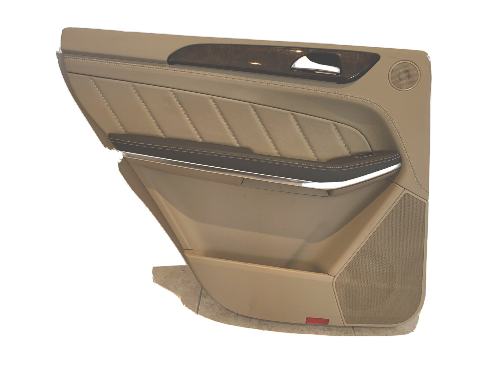 13-16 MERCEDES GL550 X166 REAR LEFT DRIVER SIDE DOOR TRIM PANEL LH OEM TAN 13-16 MERCEDES GL550 X166 REAR LEFT DRIVER SIDE DOOR TRIM PANEL LH OEM TAN
