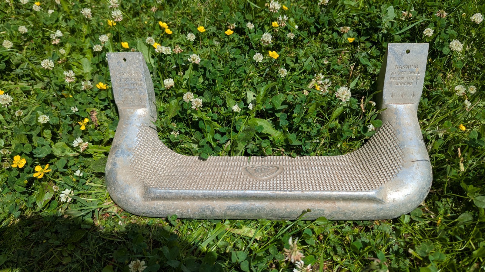 Vintage Carr Aluminum Truck Step #1117 King of the Mountain