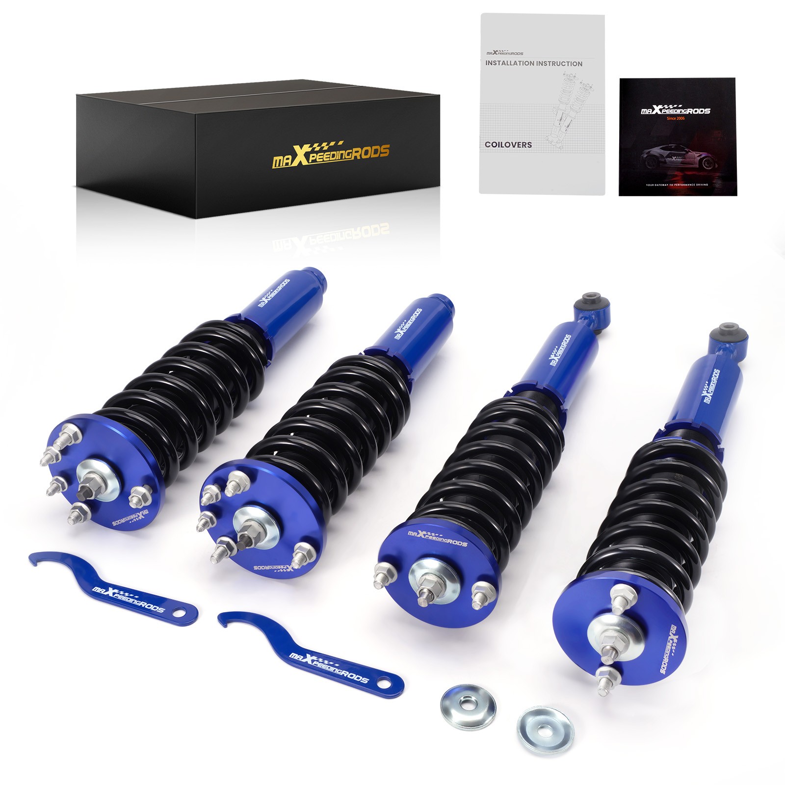 MaXpeedingrods Adjustable COILOVER Suspension Kit FOR HONDA ACCORD 98-02