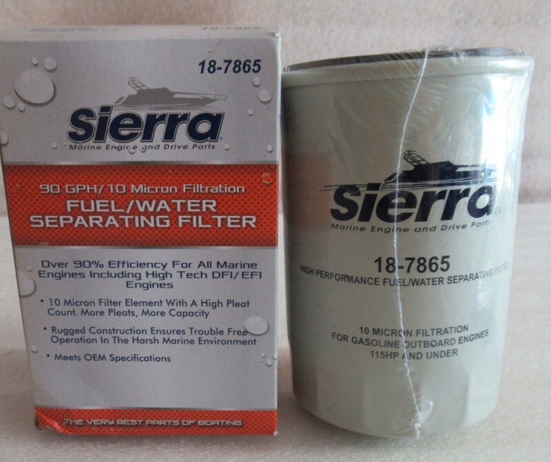 A28 Sierra Marine 18-7865 Fuel/Water Separating Filter OEM New Factory Boat Part