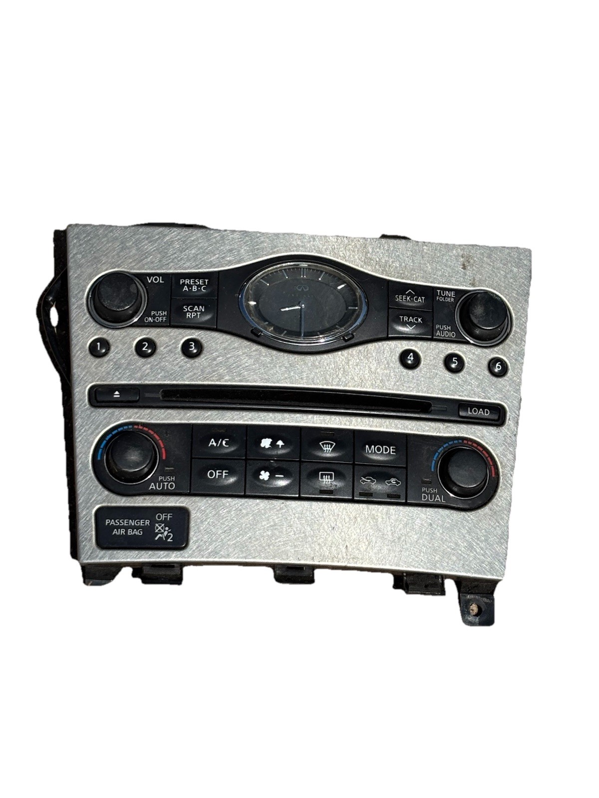 2007-2009 Infiniti G35/G37 Radio Receiver CD Player AC/Heat Climate Control OEM 2007-2009 Infiniti G35/G37 Radio Receiver CD Player AC/Heat Climate Control OEM