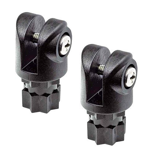 RAILBLAZA Clevis/Bimini Support Pair - Black (02-4032-11)
