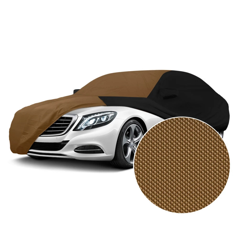 For Ferrari F355 Spider 96-99 Stormproof Tan Custom Car Cover w Black Sides