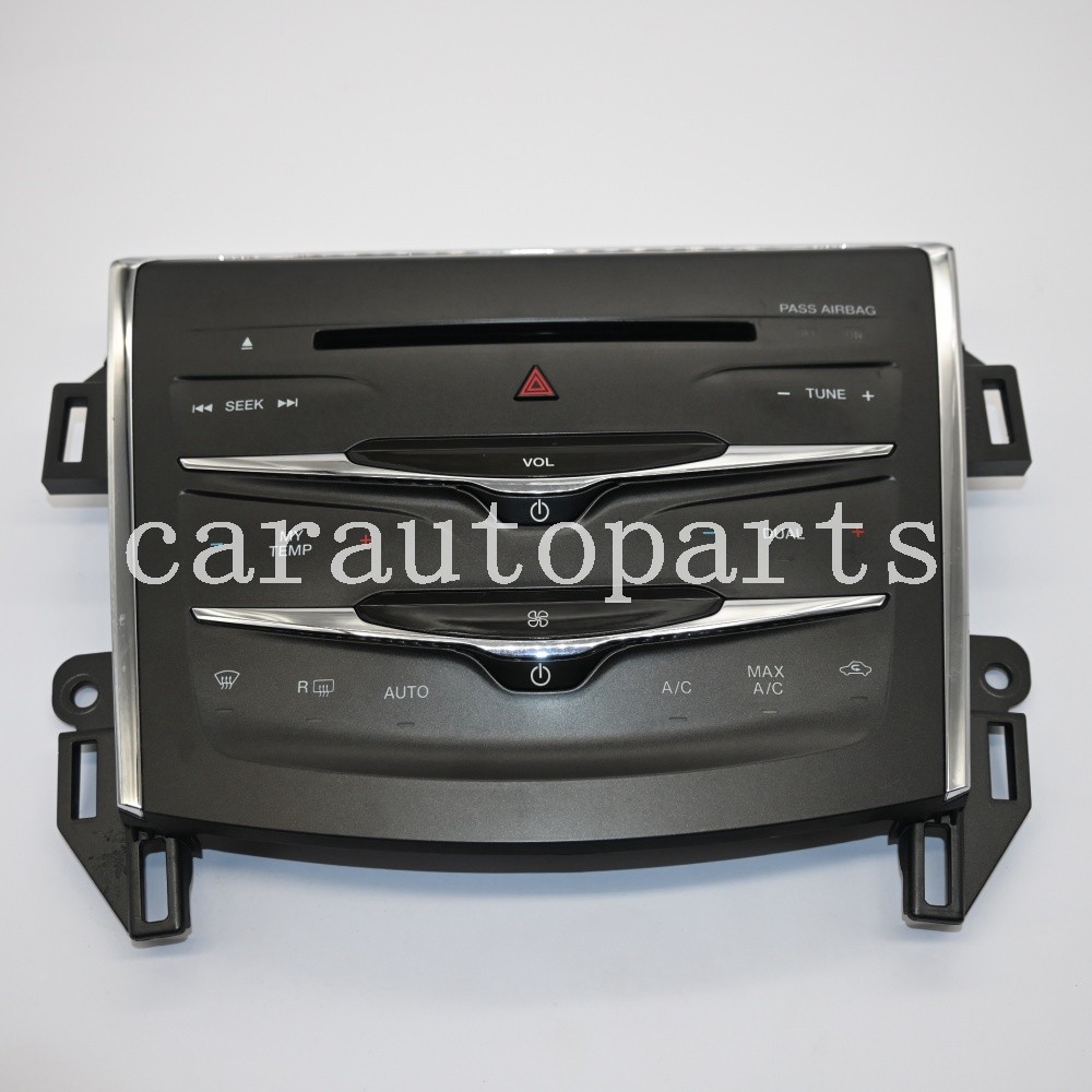 OEM Dual Radio Climate Control Panel EA5T-18A802-AB for 2013-2016 Lincoln MKS