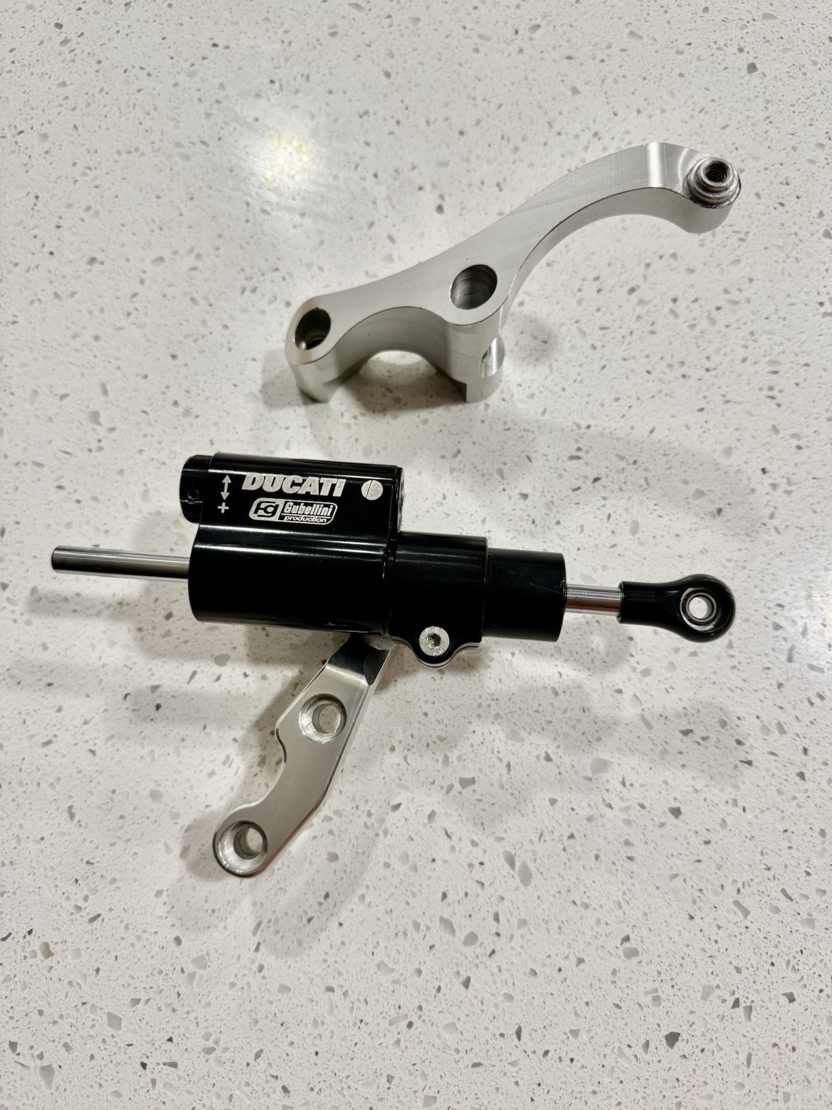 Ducati Performance by FG Gubellini Steering Damper Ducati Monster 696 796 1100 Ducati Performance by FG Gubellini Steering Damper Ducati Monster 696 796 1100