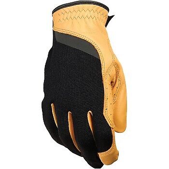 Z1R Black/Tan Ward Gloves for Motorcycle Street Bike Riding - Mens Size 3XL