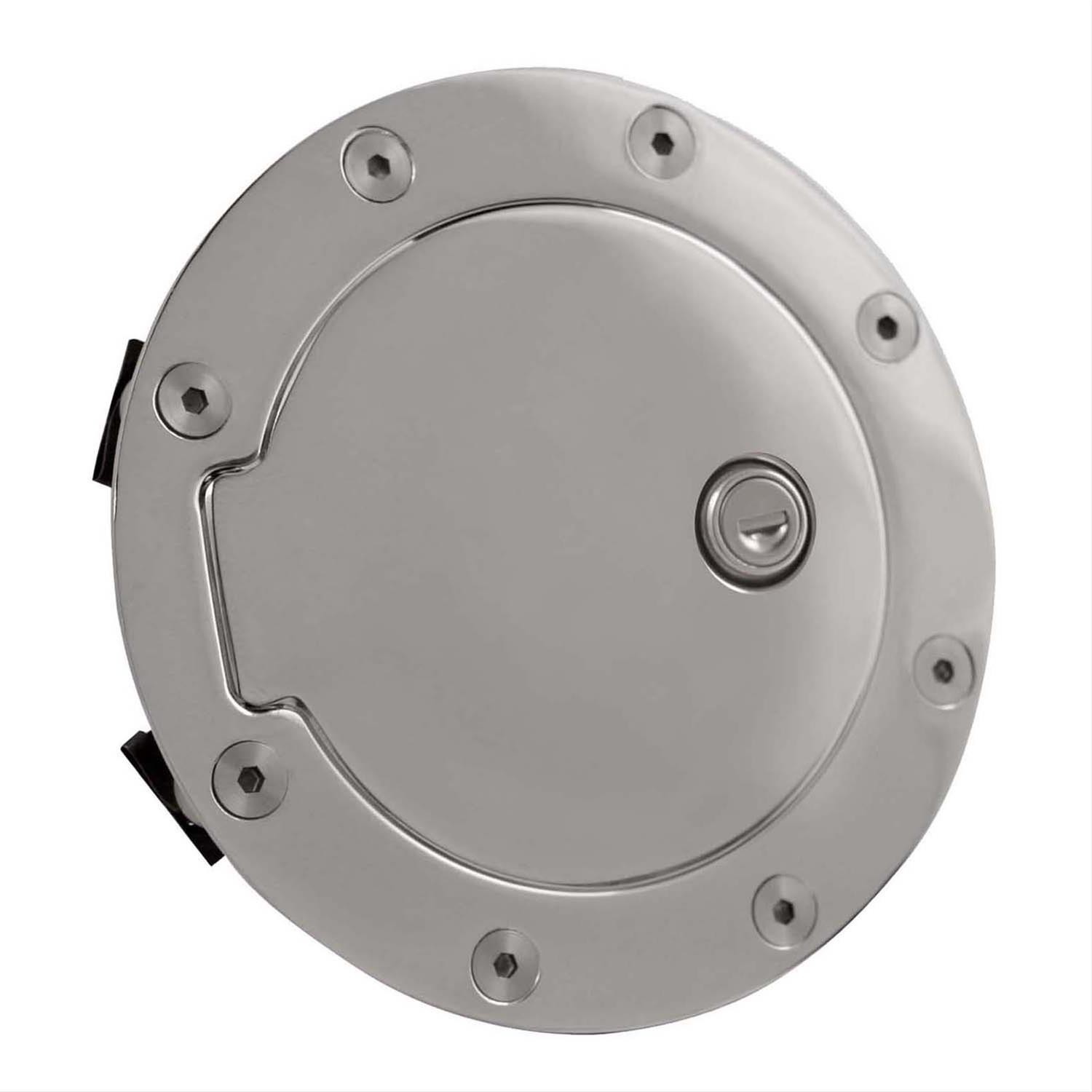 For Avalanche Sierra Silverado Suburban Yukon Locking Aluminum Fuel Door