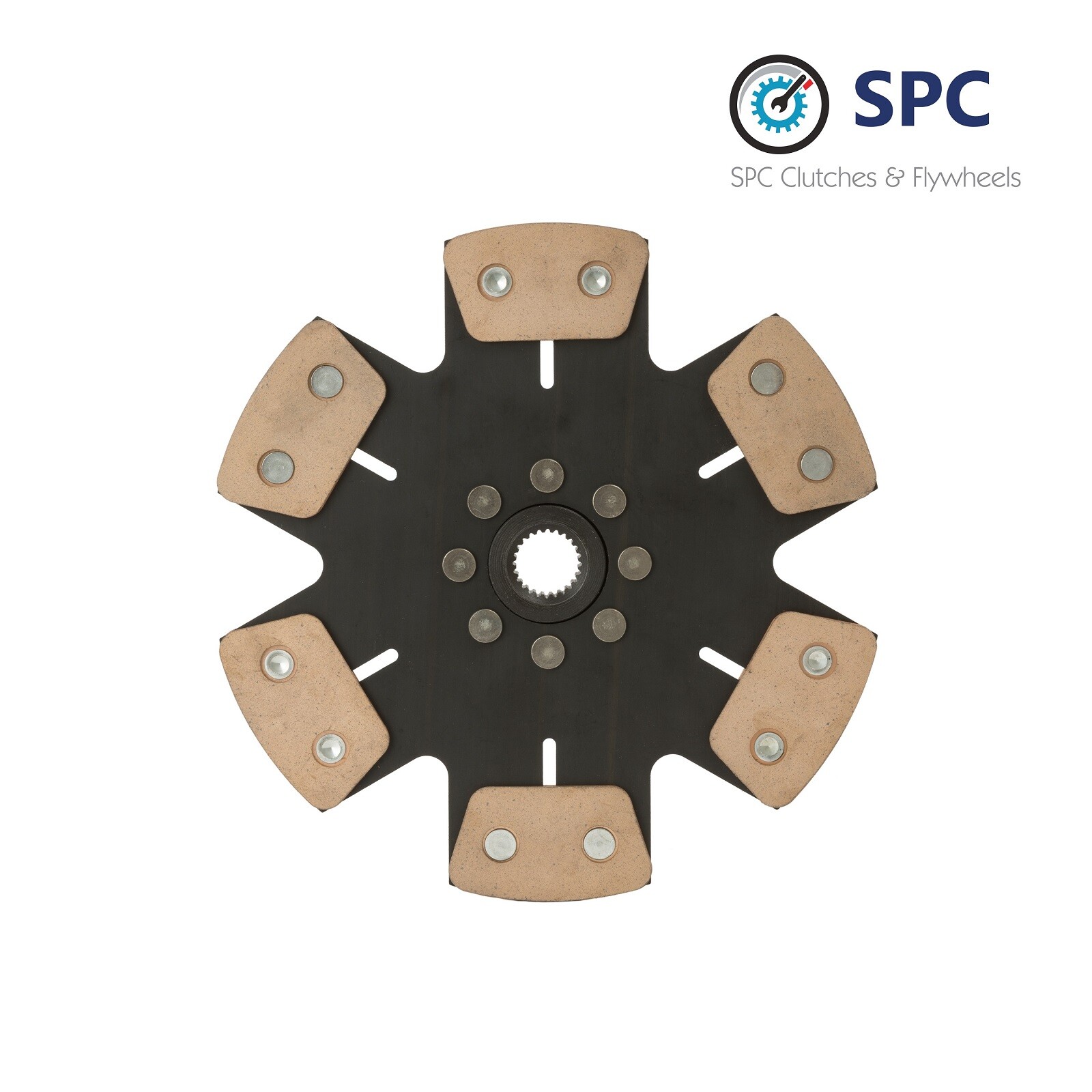 SPC STAGE 4 6-PUCK RIGID RACE CLUTCH DISC Fits 1978-1985 TOYOTA CELICA 2.2L 2.4L
