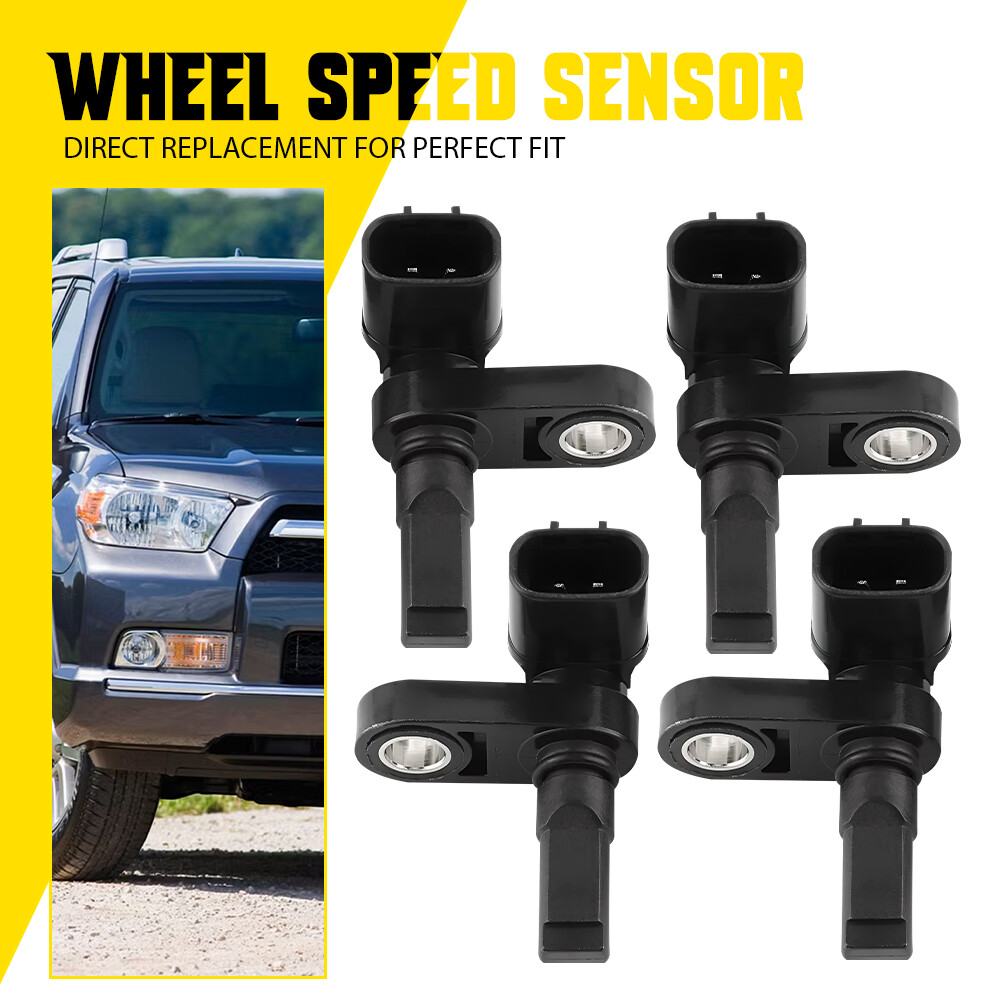 4Pcs ABS Wheel Speed Sensor Right Left for Toyota Tacoma 4Runner Lexus GX460 EOA