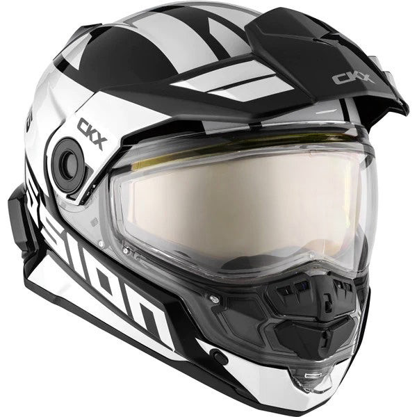 CKX Adult's Mission AMS Space Motorcycle Helmet White - Medium - 513483 CKX Adult's Mission AMS Space Motorcycle Helmet White - Medium - 513483