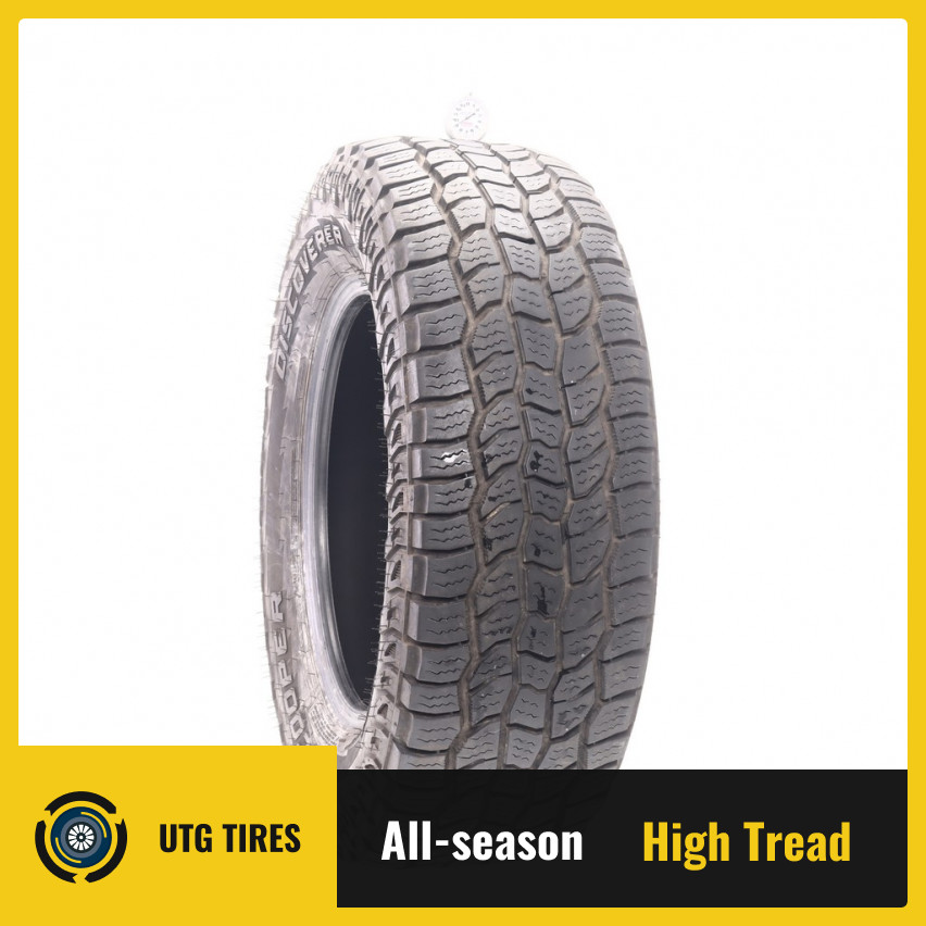 Used LT 275/65R18 Cooper Discoverer A/T 123/120S - 9/32 Used LT 275/65R18 Cooper Discoverer A/T 123/120S - 9/32