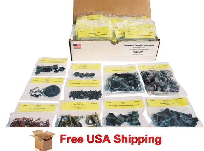 Fits 1978-79 Ford Truck AMK Master Body Bolt Kit 454 pcs 