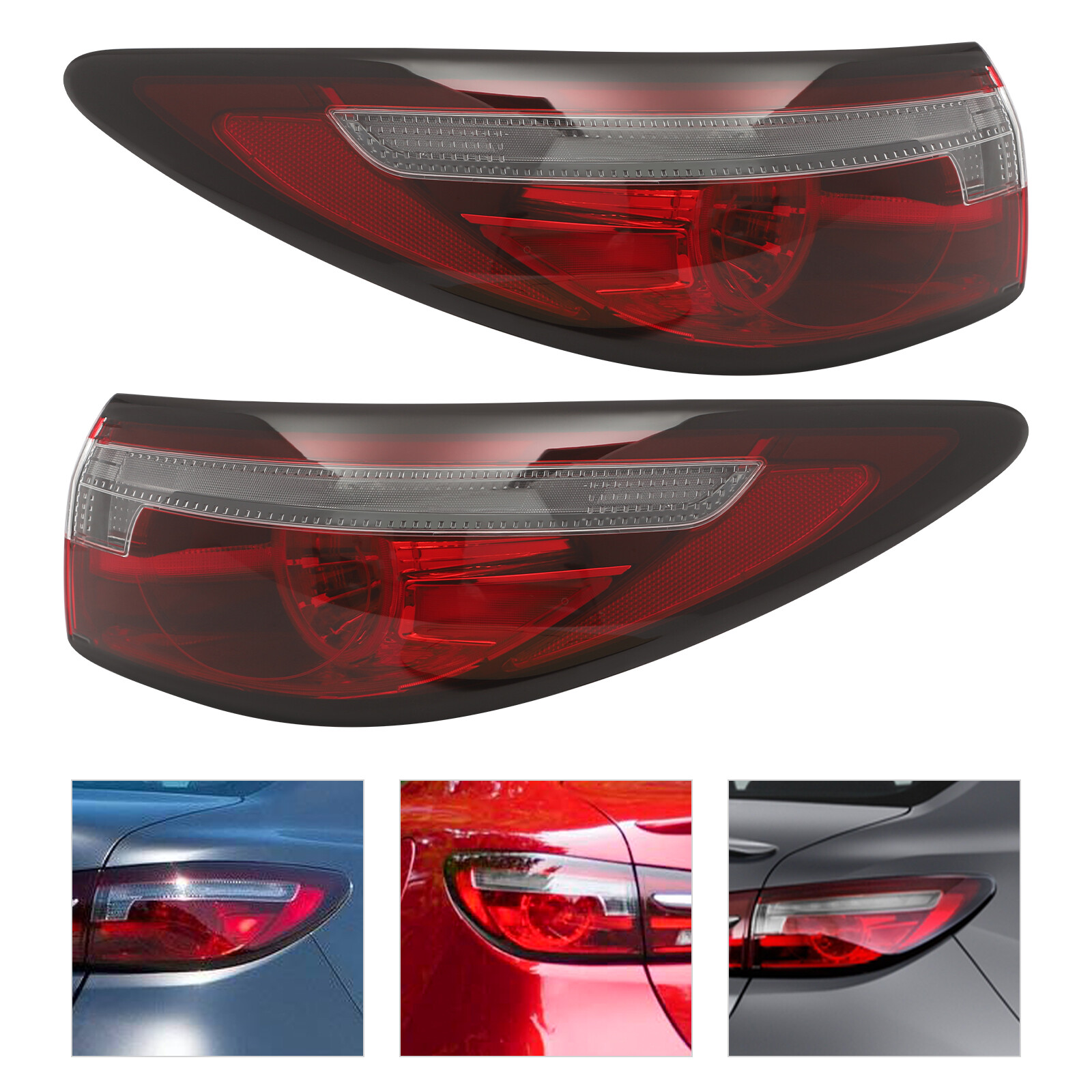 For 2018-2022 Mazda 6 Rear LED Tail Light Outer Brake Lamp(s) Left/Right