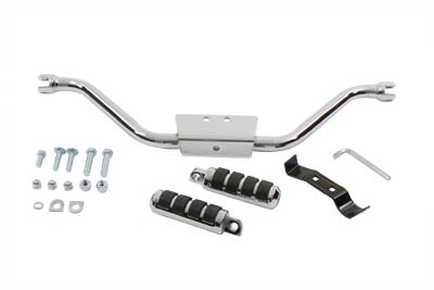 Mustache Highway Bar Kit with Cats Paw Footpeg for Harley-Davidson