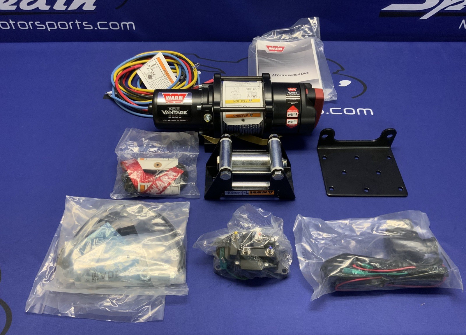 WARN ProVantage 2500 Winch Suzuki KingQuad 500/750 2019 990A0-45100 WARN ProVantage 2500 Winch Suzuki KingQuad 500/750 2019 990A0-45100