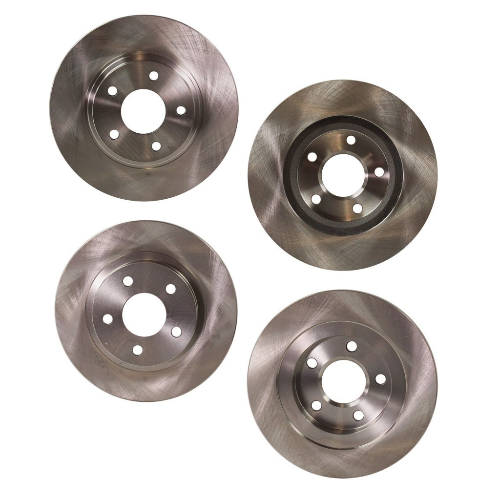 SureStop Brake Disc For Cadillac DeVille 2000-2005 Front and Rear | 4-Wheel Set