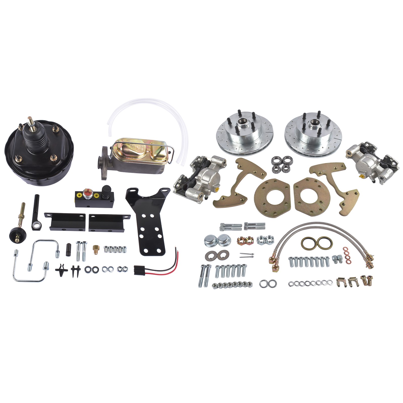 1964-66 Ford Mustang Front Power Disc Brake Conversion Kit