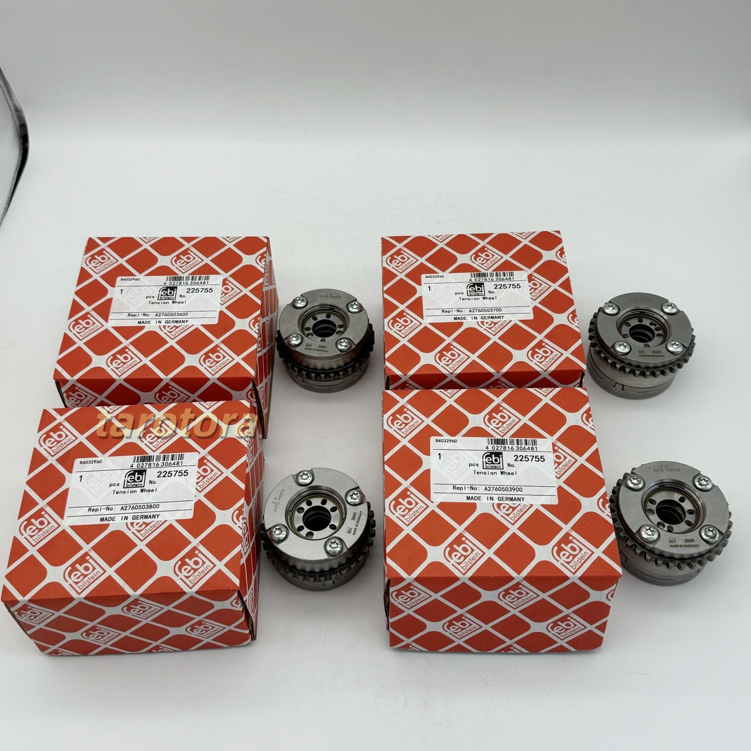 4X febi Camshaft Adjuster Set for W212 W221 W166 M276 3.0L 3.5L IN US