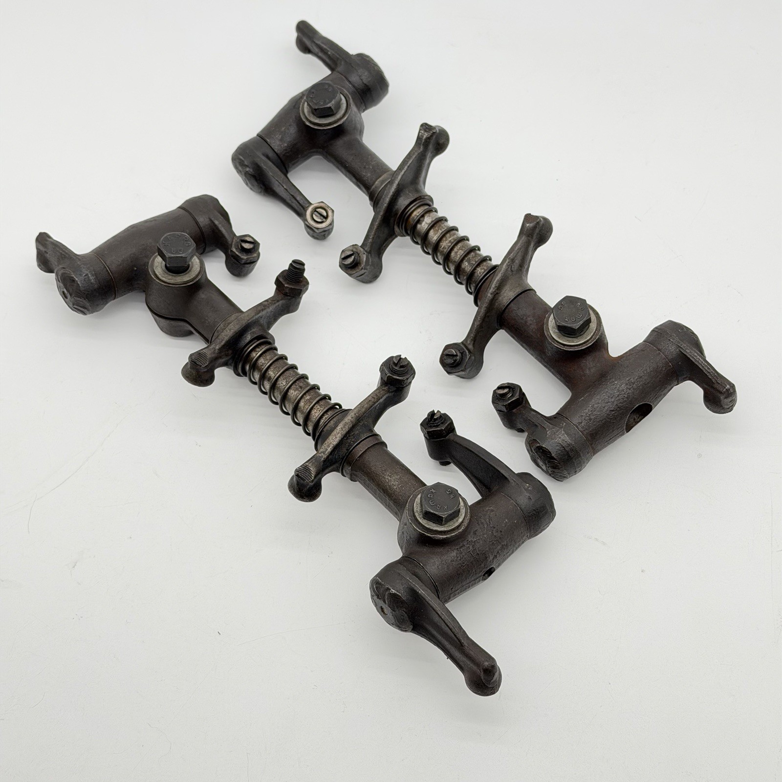 Porsche 356 PRE A Rocker Arm Assembly Pair COMPLETE Rockers Porsche 356 PRE A Rocker Arm Assembly Pair COMPLETE Rockers