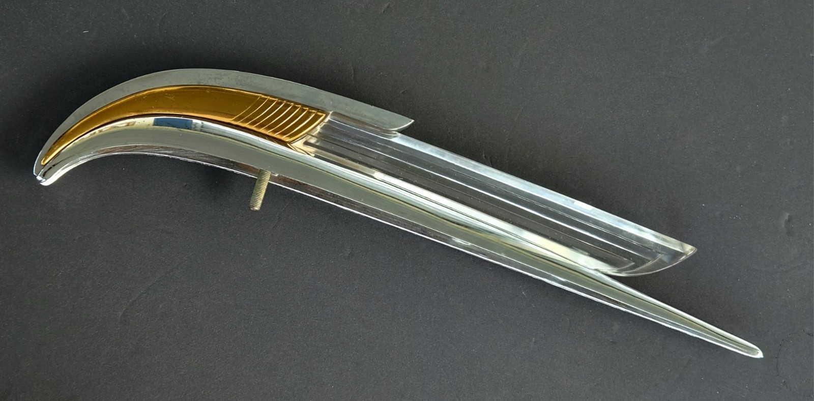 NOS RARE ORIGINAL VINTAGE 1941 PACKARD HOOD ORNAMENT 160 180 FEATHER SUPER EIGHT