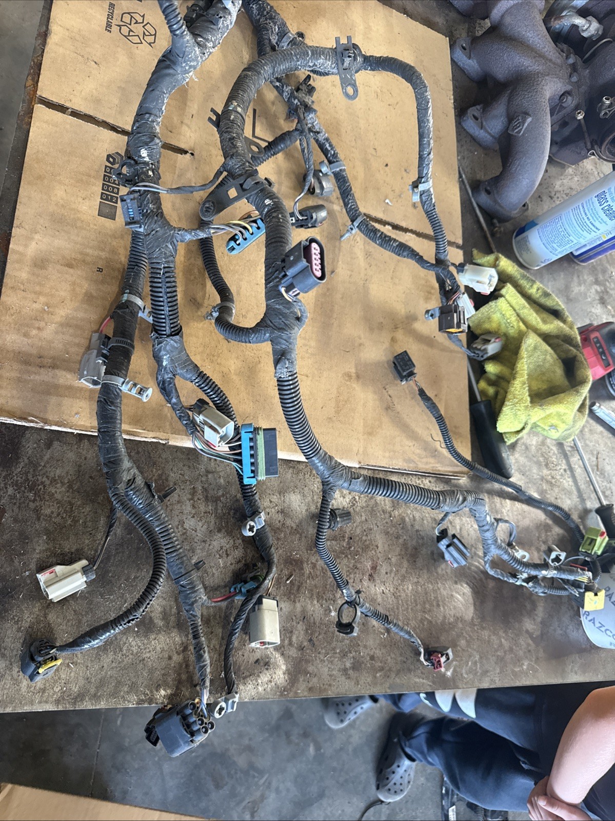 USED OEM RAM 2500 3500 6.7L Cummins Diesel Wiring Harness 5318178