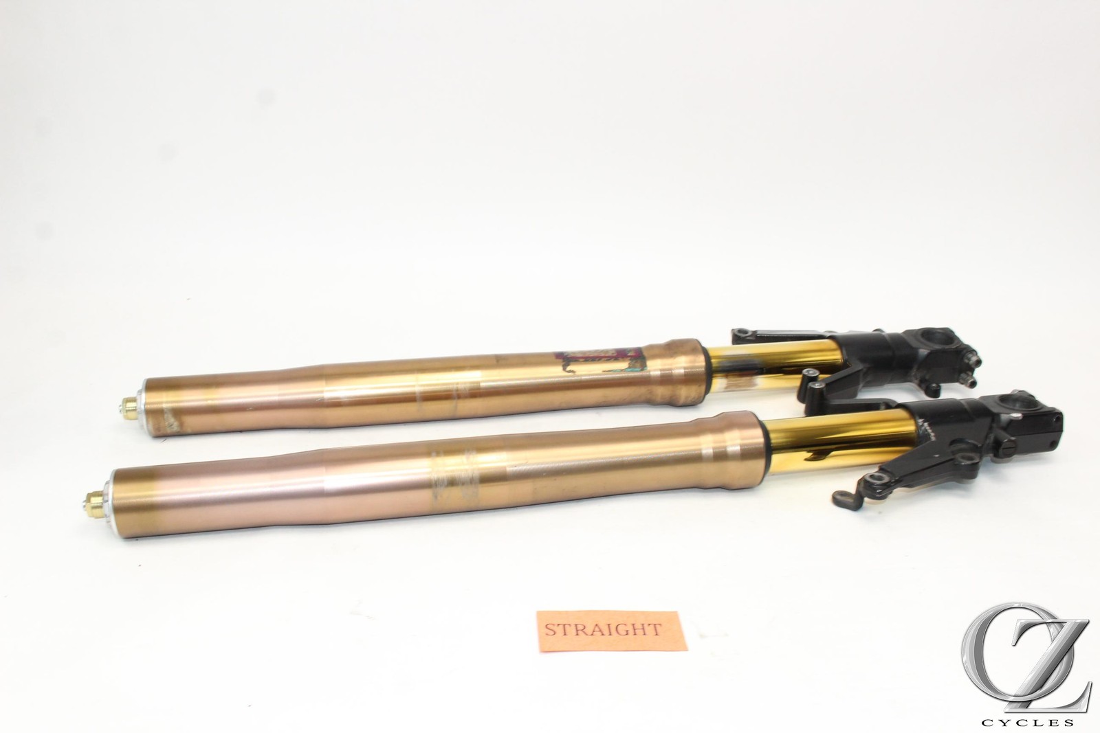 01-07 Suzuki Gsx1300R Hayabusa Busa Front Forks Suspension STRAIGHT