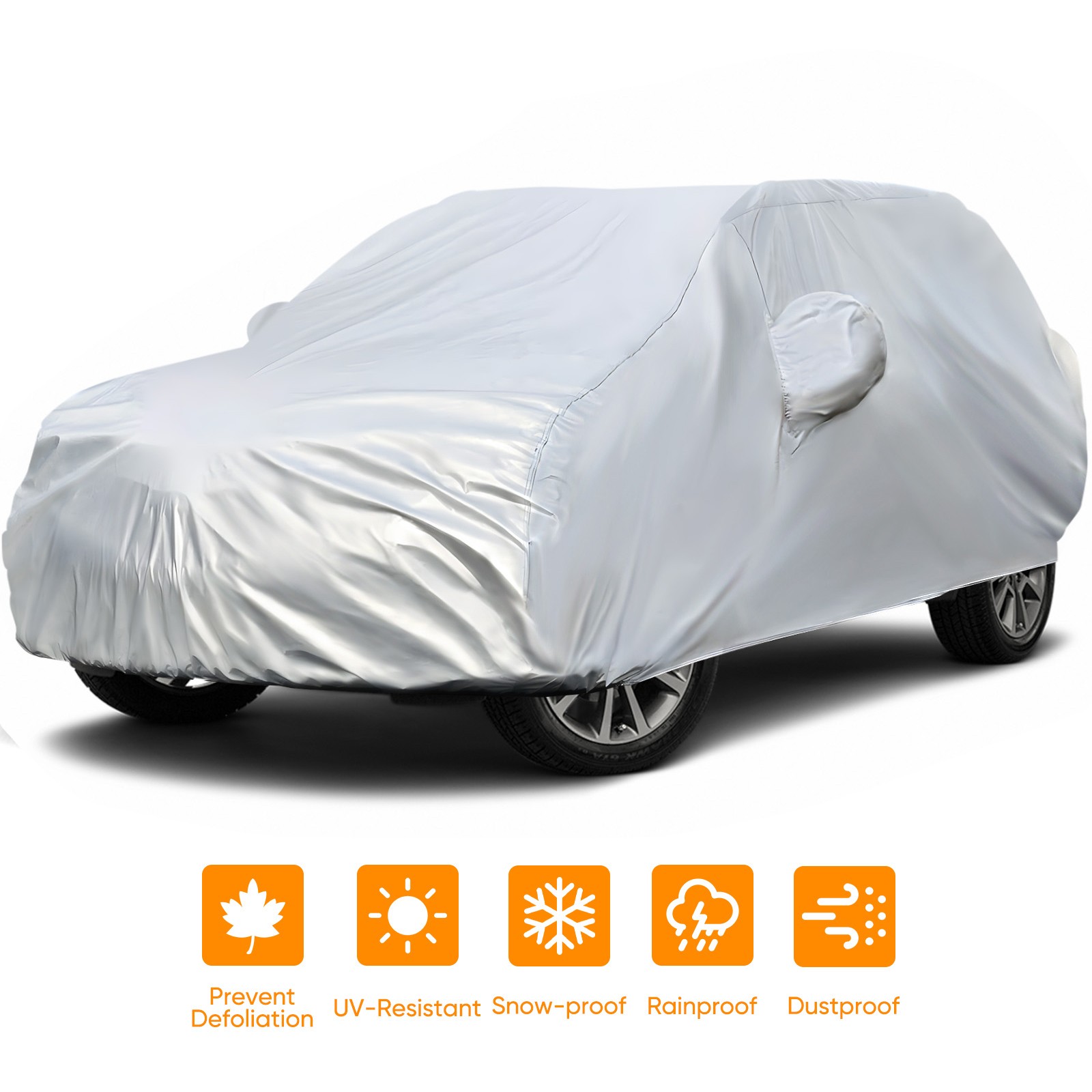 Full Car Cover Waterproof Dust Outdoor Indoor SUV Protection For Toyota 4 Runner