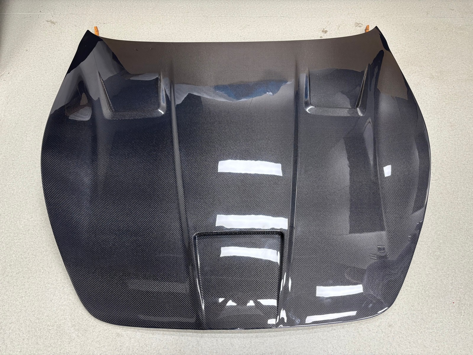 Triple Vent Carbon Fiber Hood Lightweight For 2008-2019 Maserati GranTurismo Triple Vent Carbon Fiber Hood Lightweight For 2008-2019 Maserati GranTurismo