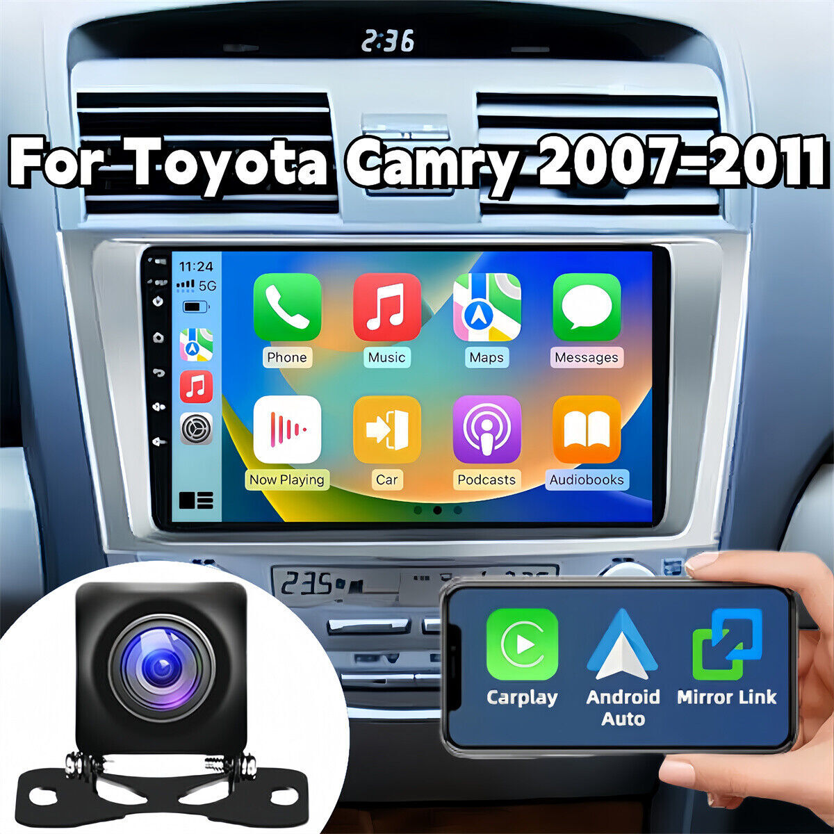 For 2007-2011 Toyota Camry 9\