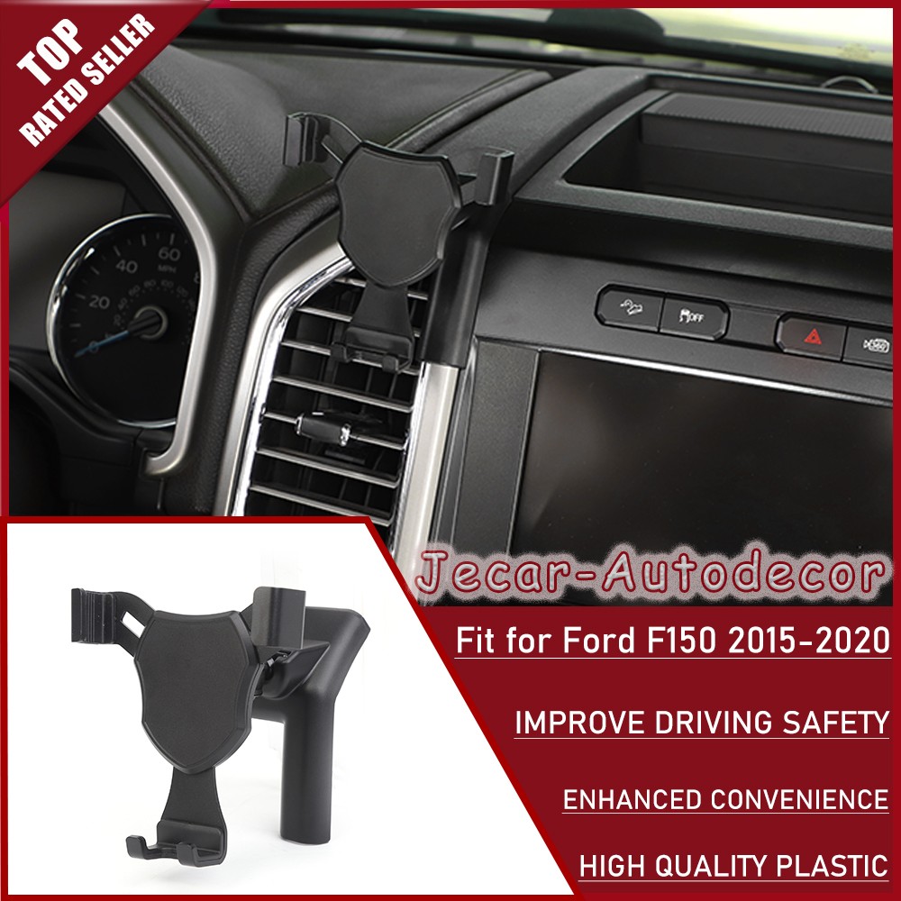 Central Dashboard 360° Mount Mobile Phone Bracket Holder For Ford F150 2015-20