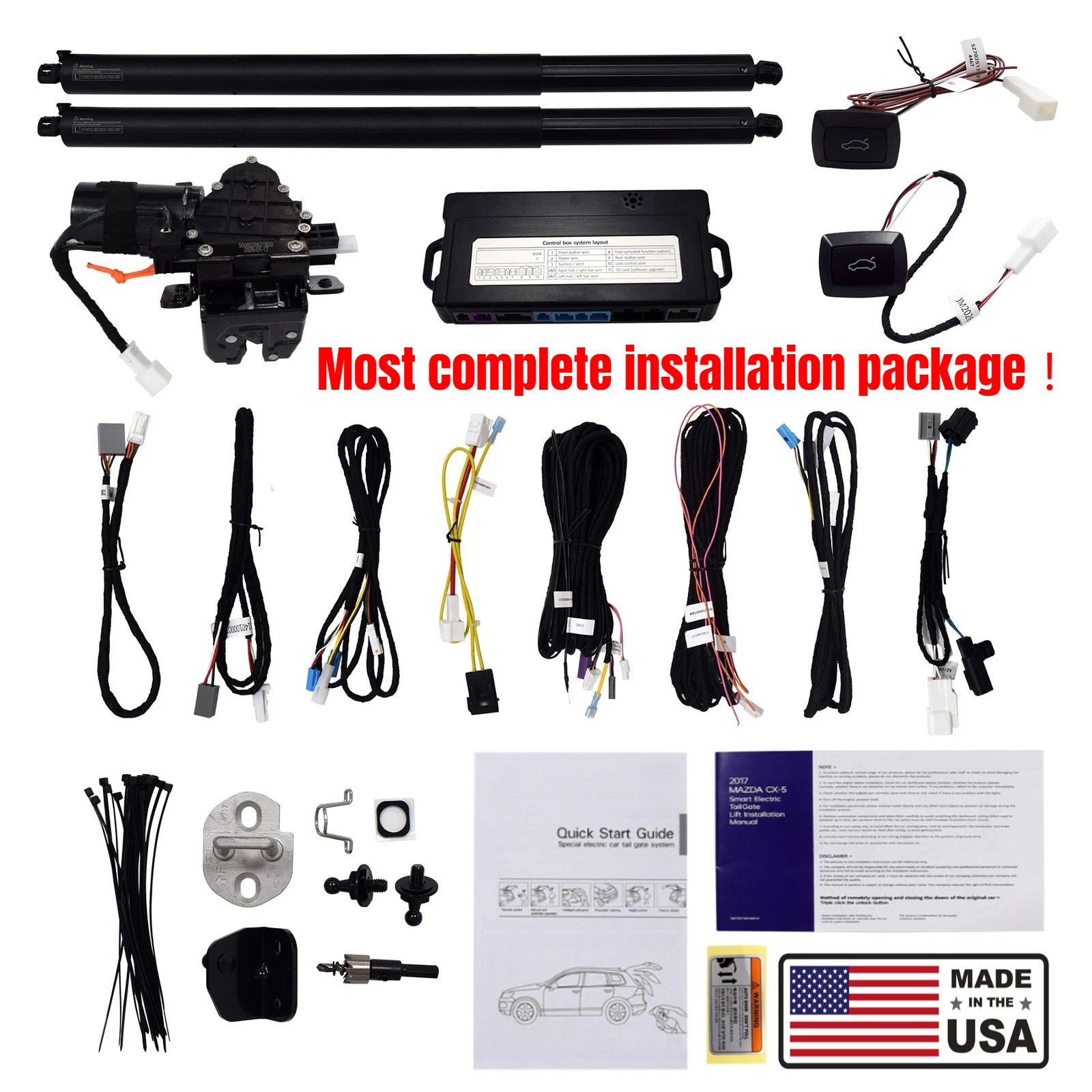 NEW Power Electric Retrofit Tailgate For Mazda CX-5 W Kicking Sensor 2017-2025