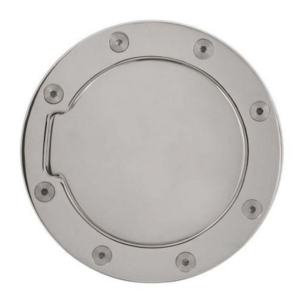 For Avalanche Sierra Silverado Suburban Yukon Polished Aluminum Fuel Door