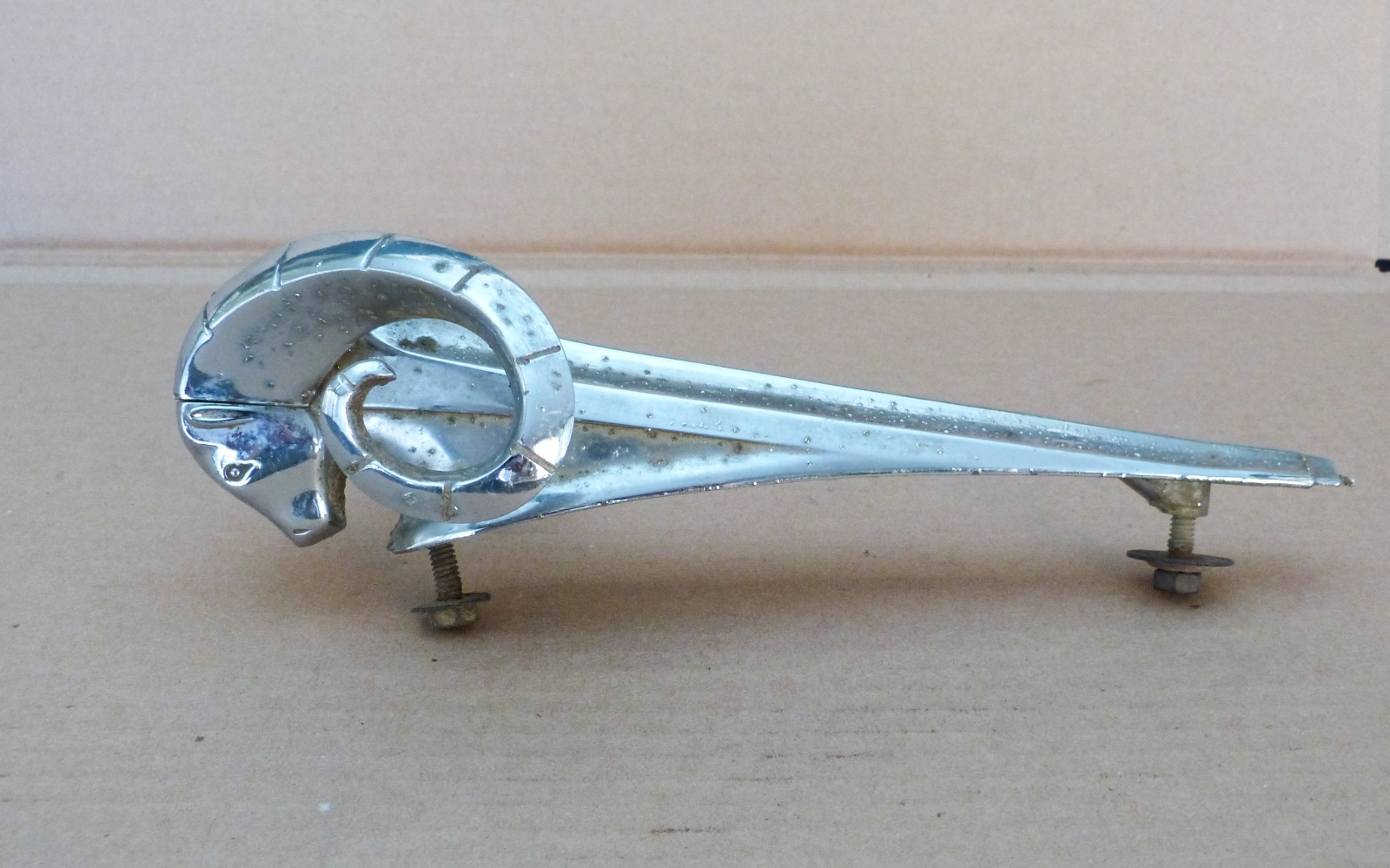 OEM VINTAGE Dodge Ram car Hood ornament 1953 OEM VINTAGE Dodge Ram car Hood ornament 1953