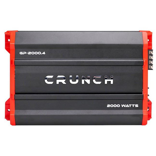 CRUNCH GP-2000.4 GROUND POUNDER 2000W MAX 4-CHANNEL CLASS-AB CAR AMPLIFIER AMP CRUNCH GP-2000.4 GROUND POUNDER 2000W MAX 4-CHANNEL CLASS-AB CAR AMPLIFIER AMP