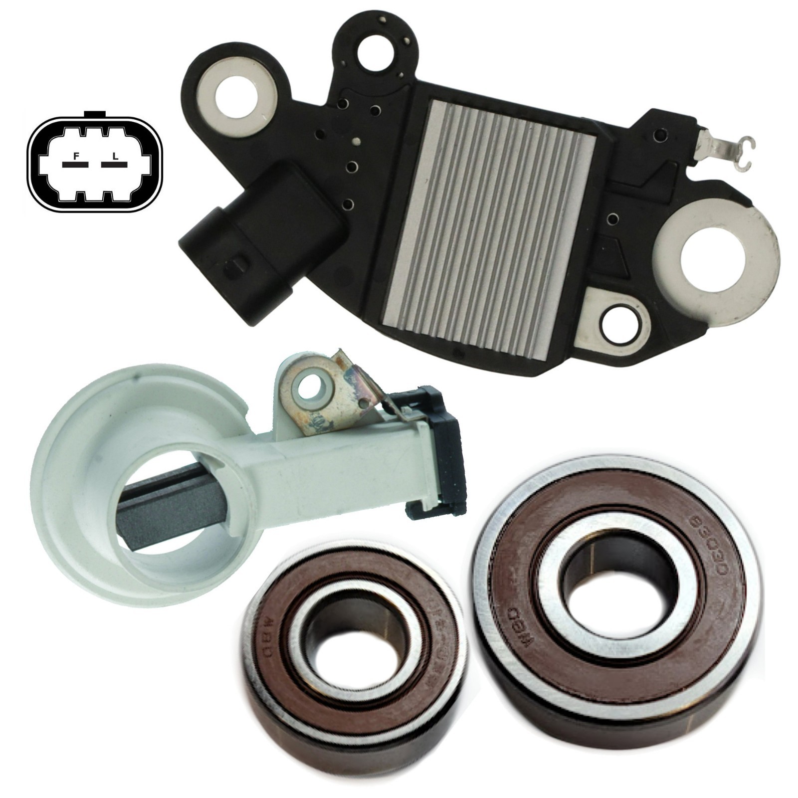 Alternator Rebuild Kit for 2005-2010 Avalanche Tahoe Silverado 145A DR44G 2-Pin Alternator Rebuild Kit for 2005-2010 Avalanche Tahoe Silverado 145A DR44G 2-Pin